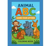 Animal ABC Coloring Book (Illustrated Childrens Books)