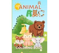 Animal ABC Coloring Book | Trace and Color | Bold-Easy Coloring | Learning Fun