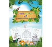 Animal ABC Coloring & Tracing Book for Kids: A Fun A-Z Workbook with Cute Animals to Color, Alphabet Tracing Pages, and Early Letter Learning for Toddlers & Preschoolers