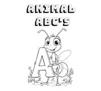 Animal ABC's: Coloring Book