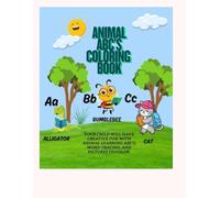 Animal ABC'S Coloring Book