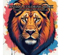 ANIMAL ADULT COLORING BOOK | 100 PAGES DRAWING BOOK WITH MANDALA: BEST MINDULNESS RELAXATION ANIMAL COLORING BOOK