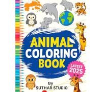 Animal Adventure Coloring Book for Kids: Fun A to Z Animals, Farm Friends, Bugs, Dinosaurs, Sea Life And More