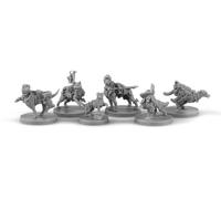 Animal Adventure Miniatures Dungeons and Doggies Box 3 (Importación USA)