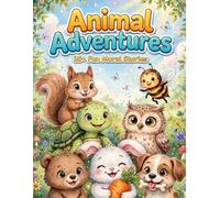 Animal Adventures: 35+ Moral Stories, Questions, Worksheets & Creative Activities for Little Learners (Story For Kids)