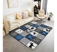 Animal Alfombra Antideslizante Impresa En 3D. 60 X 90 Cm Felpudo Interior - Suave Y Lavable - Antimanchas, No Se Desprende: Respetuoso Con El Medio Ambiente - Fácil De Limpiar - Poliést /4259183316456
