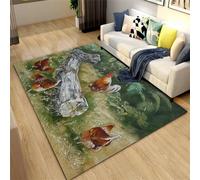 Animal Alfombra De Oficina Suave Impresa En 3D 60 X 90 Cm - Alfombra Antideslizante De Pelo Corto - Felpudo Decorativo Para El Hogar - Resistente A Las Manchas - Pelo Corto, Que No Se D /6484290224165