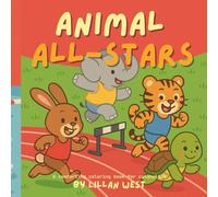 Animal All-Stars: A Fun Animal Sports Coloring Book for All Ages