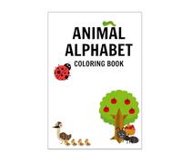 Animal Alphabet Coloring Book