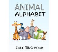 Animal Alphabet Coloring Book