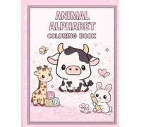 Animal Alphabet Coloring Book for Kids: A-Z Cute Animals to Color for Toddlers & Preschoolers