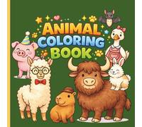 Animal Alphabet Coloring Book for Preschoolers (Ages 3-5) - Fun & Easy A-to-Z Animal Coloring Pages: Educational animal-themed coloring pages with alphabets, designed for preschool children aged 3-5