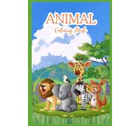 Animal Alphabet Coloring Book for Toddlers: ABC Letter Tracing and Fun Animal Facts for Kids Ages 3-5.