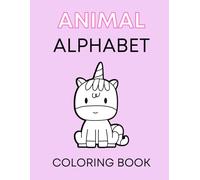 Animal Alphabet Coloring Book - Pink