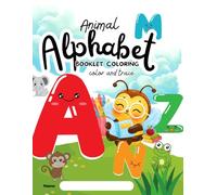 Animal Alphabet Coloring Booklet And Trace