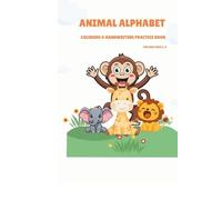Animal Alphabet coloring & handwriting practice book for kids ages 3-6: Fun coloring book Includes Cute Animals A-Z, letter Coloring and Tracing For Preschoolers, and High-Quality Illustrations