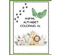 Animal Alphabet Coloring in Book
