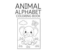 Animal Alphabet Coloring & Tracing Book