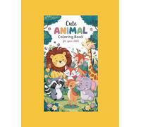 Animal alphabet colouring book