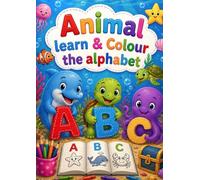 Animal Alphabet Colouring Book