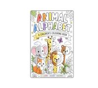Animal Alphabet Colouring Book (Little Learners Colouring Adventures)
