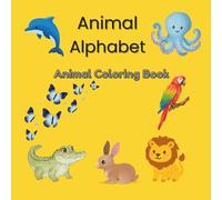 Animal Alphabet: Simple Coloring Book