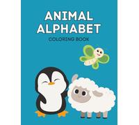 Animal Alphabet: Simple & Cute Coloring Book
