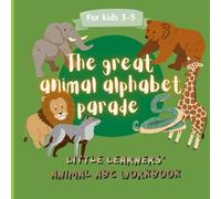 Animal Alphabet Tracing Book for Kids