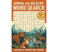 Animal and Wildlife Word Search Book for Adults, Seniors and Juniors: Easy to Read and Relaxing Nature-Themed Brain Activities for Low Vision, ... by Forests, Mountains, and the Great Outdoors