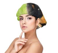 Animal Animal Lindo Perro Cachorro Rottweiler,Gorro de dormir de satén para adultos - Gorro de dormir elástico para mujer, cubrecabello nocturno