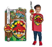 Animal Armouriez - Dragón de Deluxebase. Conjunto de Espada y Escudo de Juguete, de Espuma, de fantasía, para Disfraz niño