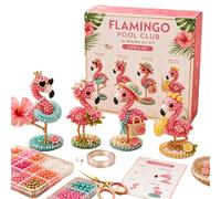 Animal Bead DIY Tiny 3D Beaded Kit Animals DIY 3D Creative Bead Embroidery Kits Complete Accessories Beadwork Crafts Kit Cute Craft Set for Crafting Enthusiasts Girls Women Teens Adults