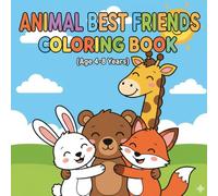 Animal Best Friends Coloring Book