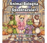 Animal Bologna Spooktacular: A Spooky Halloween Coloring Book