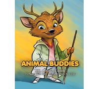 Animal Buddies Coloring Book: XXL Coloring Book for Adults and Teens With 75 Cute Animal Friends