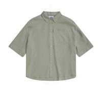 Animal Camisa Nova de Lino para Mujer (MW4139)