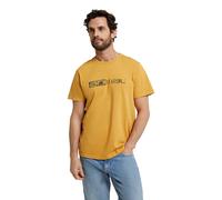 Animal Camiseta Jacob Estampado en Espalda de Orgánica para Hombre (MW307)