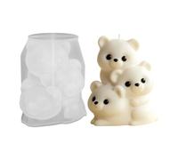 Animal Candle Molds - DIY Candle Making Molds | Molde de arcilla, para resina, Craft Plaster Ornament Cake Decoration Chocolate Home Apartment Farmhouse Holiday Party