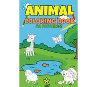 Animal Coloring Book - 60 Relaxing Illustrations: A Stress-Relief Coloring Book for Adults, Teens, and Older Kids (8+)