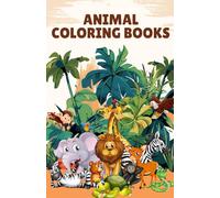 Animal Coloring Book -A Book for mindfulness and stress relief. Bold Space Boosts Creativity, Focus & Drawing Skills for Youngsters: Plenty of space to doodle, draw, and express yourself.