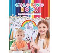 Animal Coloring Book and Educational Activities for Kids
