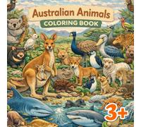Animal Coloring Book - Australian Animals: Travel Edition (Coloring Books - Animals from 7 Continents)