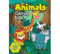 Animal coloring book: Awesome Animal Coloring Book for kids age 8-13