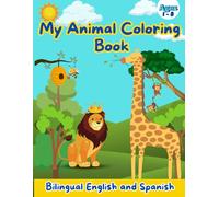 Animal Coloring Book: Bilingual English and Spanish