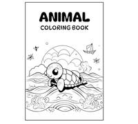 Animal Coloring Book: Children's Coloring Book