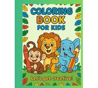 Animal coloring book: color, learn and laugh with cute animals