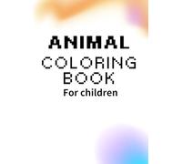 Animal coloring book: education for children