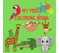 Animal coloring book: Educational coloring pages with animals and the alphabet for children ages 3 a 6.