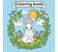 Animal coloring book for children: 100-page coloring book filled with 50 adorable and child-friendly illustrations