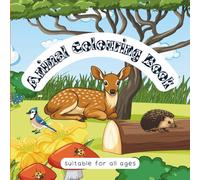 Animal Coloring Book for Kids 28 Fun Animal Designs to Colour | Mammals, Insects & Reptiles | Gorillas, Camels, Penguins & More | Creative Colouring Fun | 8.5 x 8.5 Inch